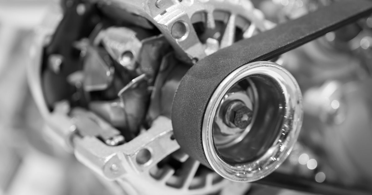 Close-up of a bicycle chain and gear system with a pulley and wheel components | Accurate Automotive Northglenn