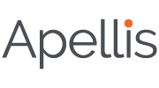 A logo for apellis is shown on a white background.