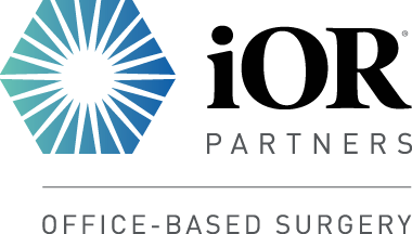 The logo for ior partners office based surgery