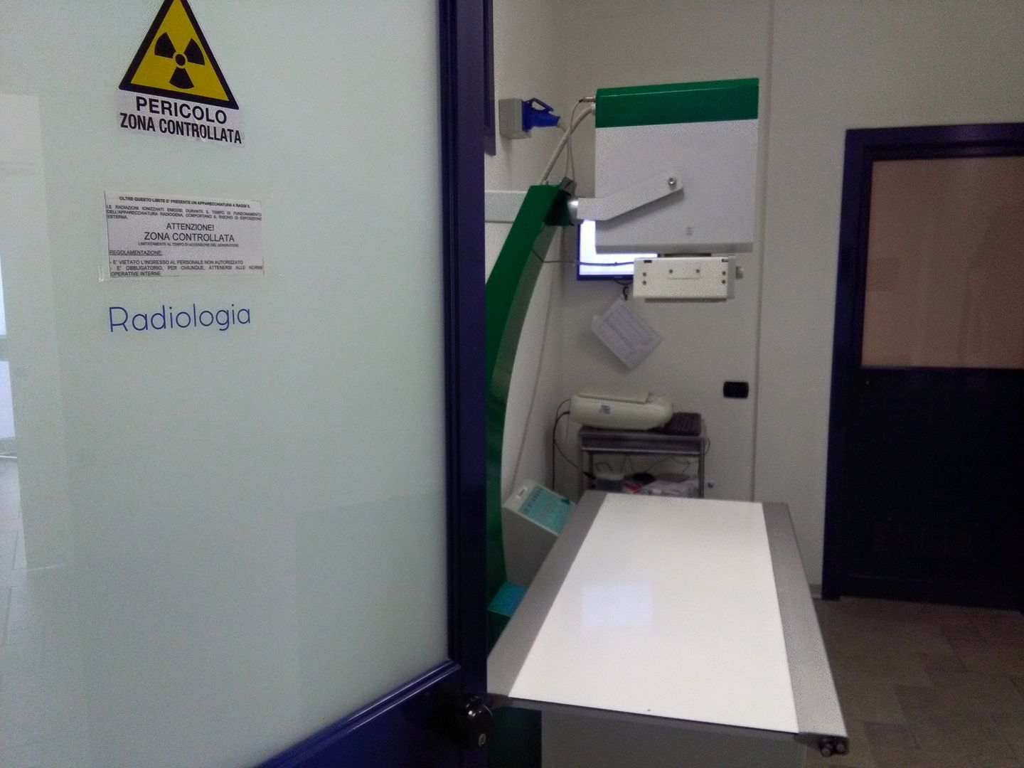 Struttura radiologica della clinica veterinaria