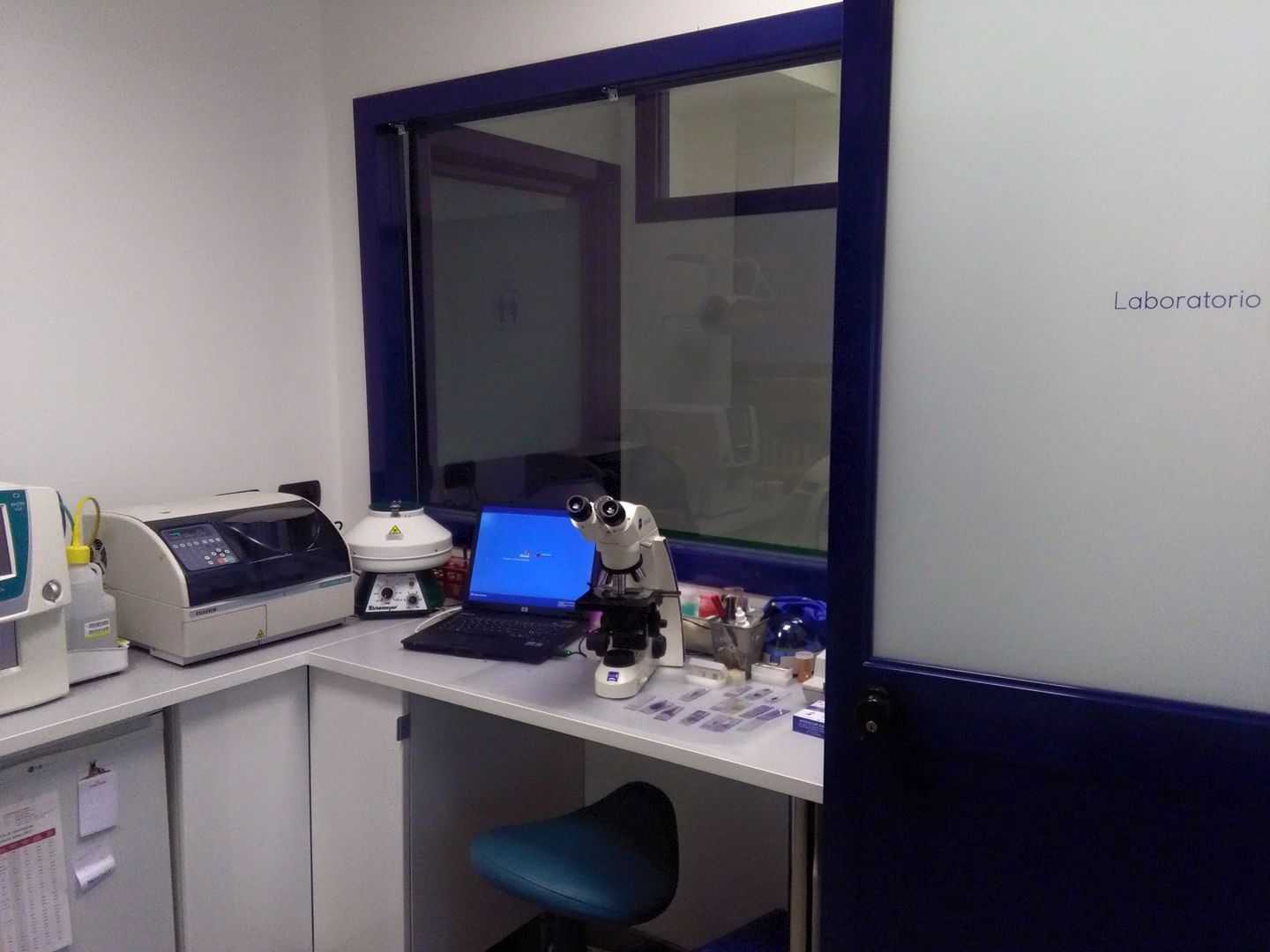 Laboratorio della clinica veterinaria