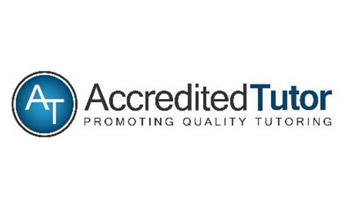 The logo for accredited tutor promoting quality tutoring.
