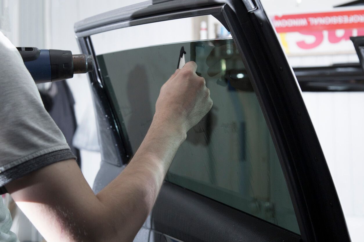 Tinting of car windows