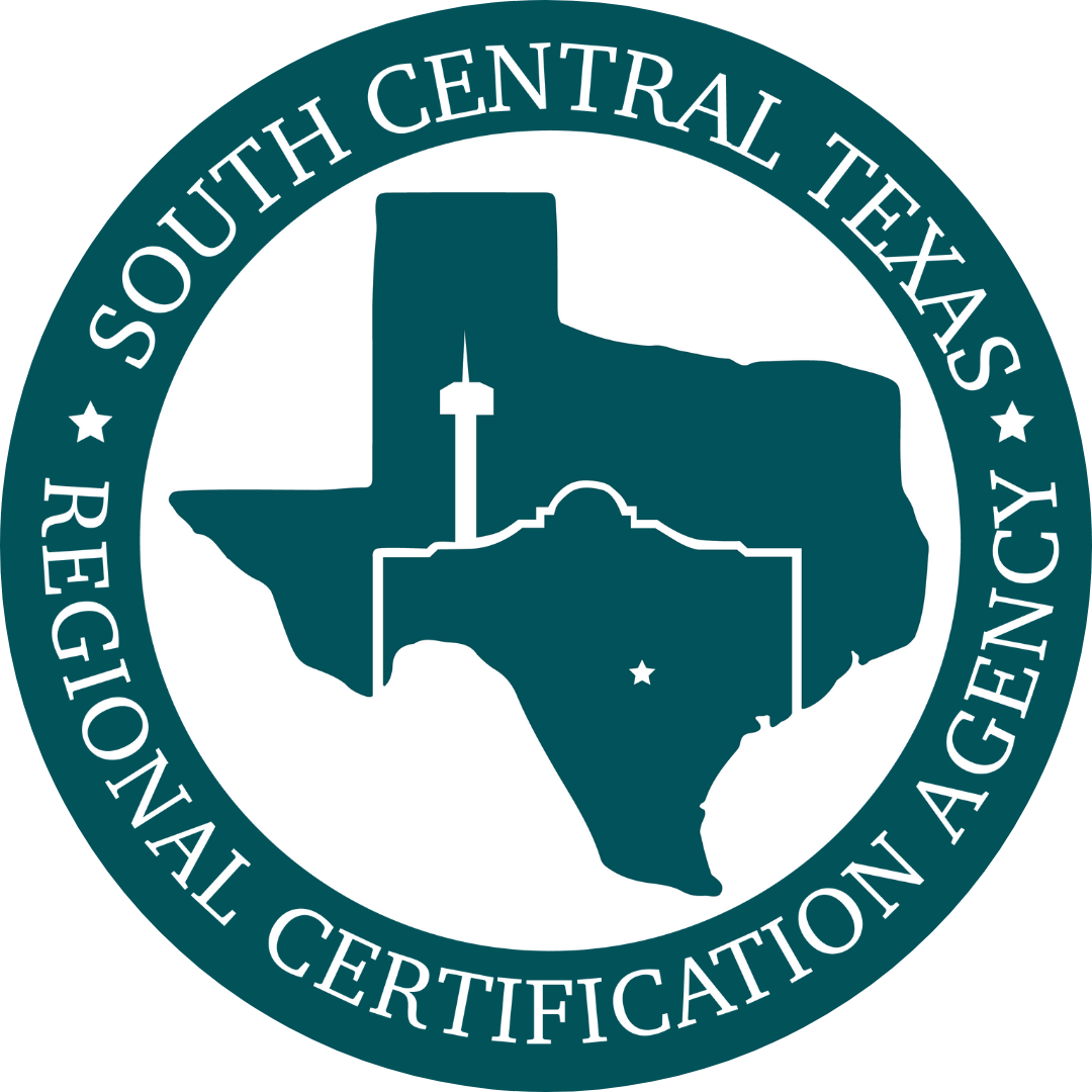 The south central texas regional certification agency logo