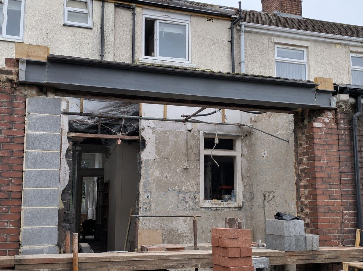 J&Z Property Maintenance carrying out property repairs at a home in Barry South Wales