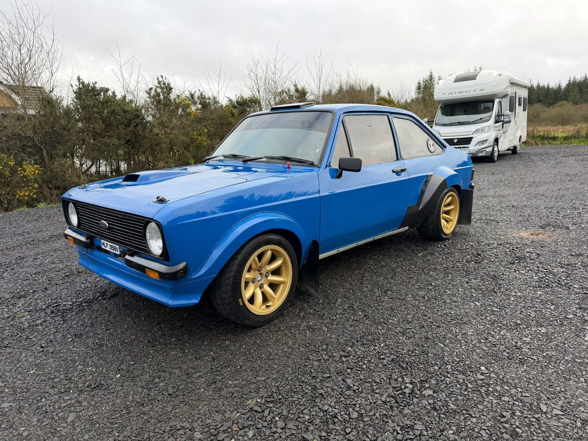 Ford escort MK ll rally car