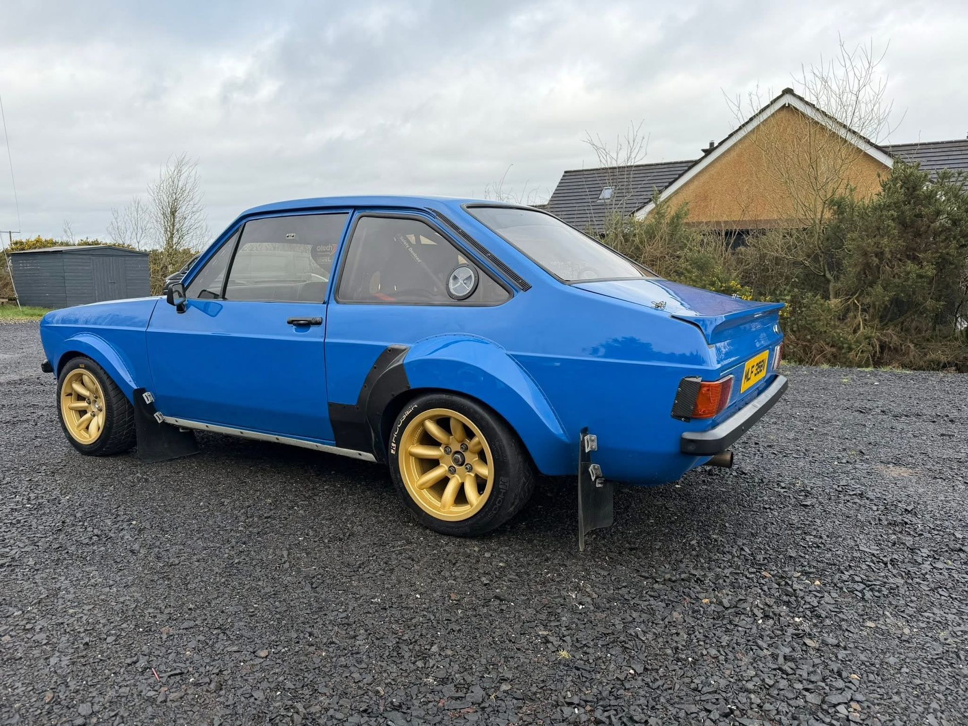 Ford escort MK ll rally car