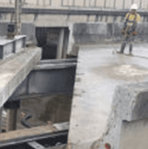 Gateway Motorway upgrade at Deagon Project by Kwik Cut concrete cutting Ipswich