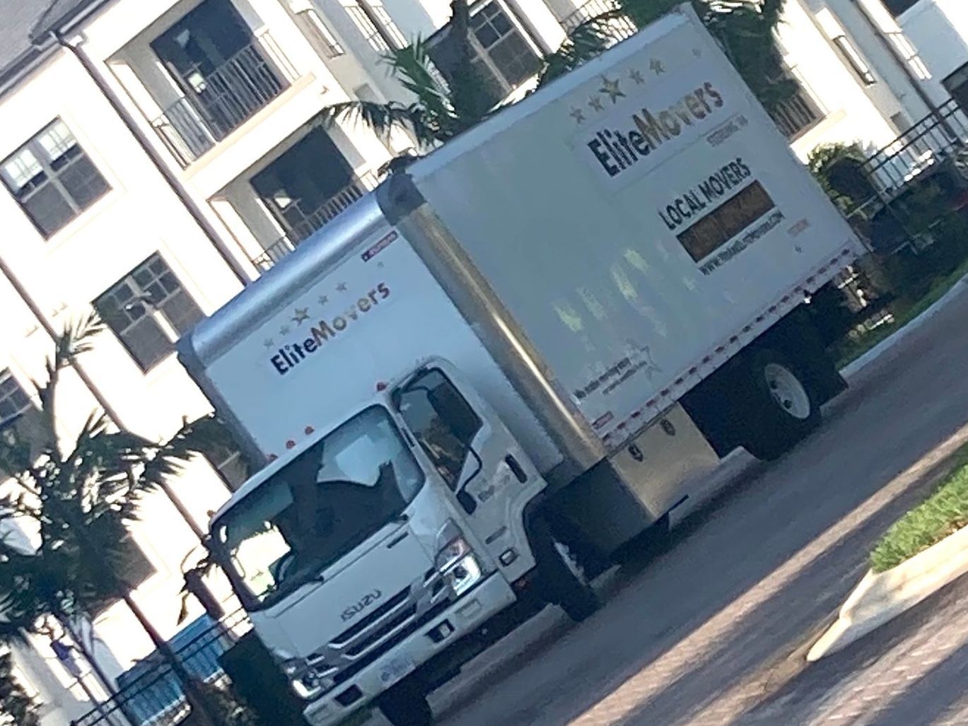 our 20ft box truck  ready for a long distance move in Florida 