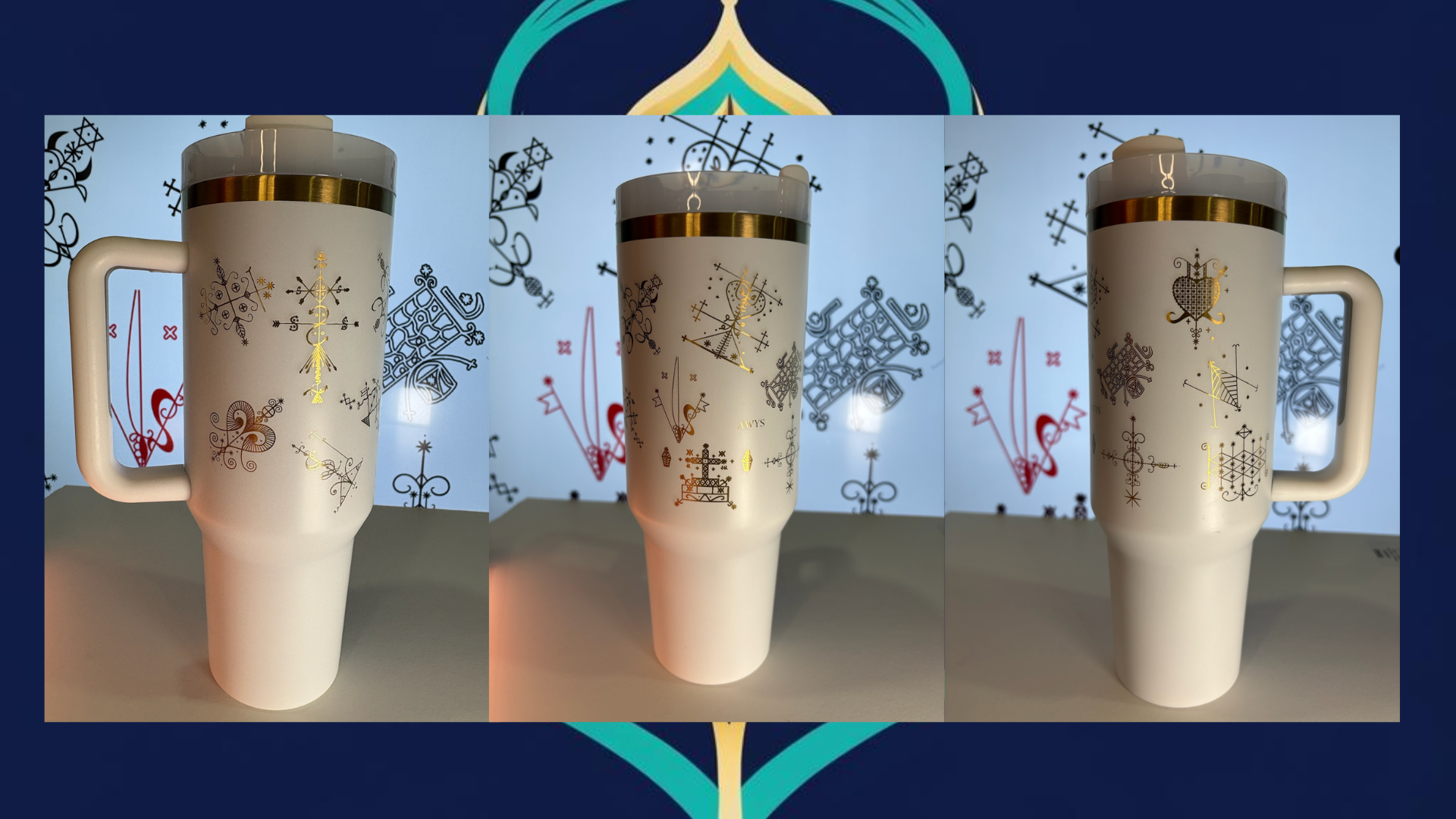 milokan white tumbler