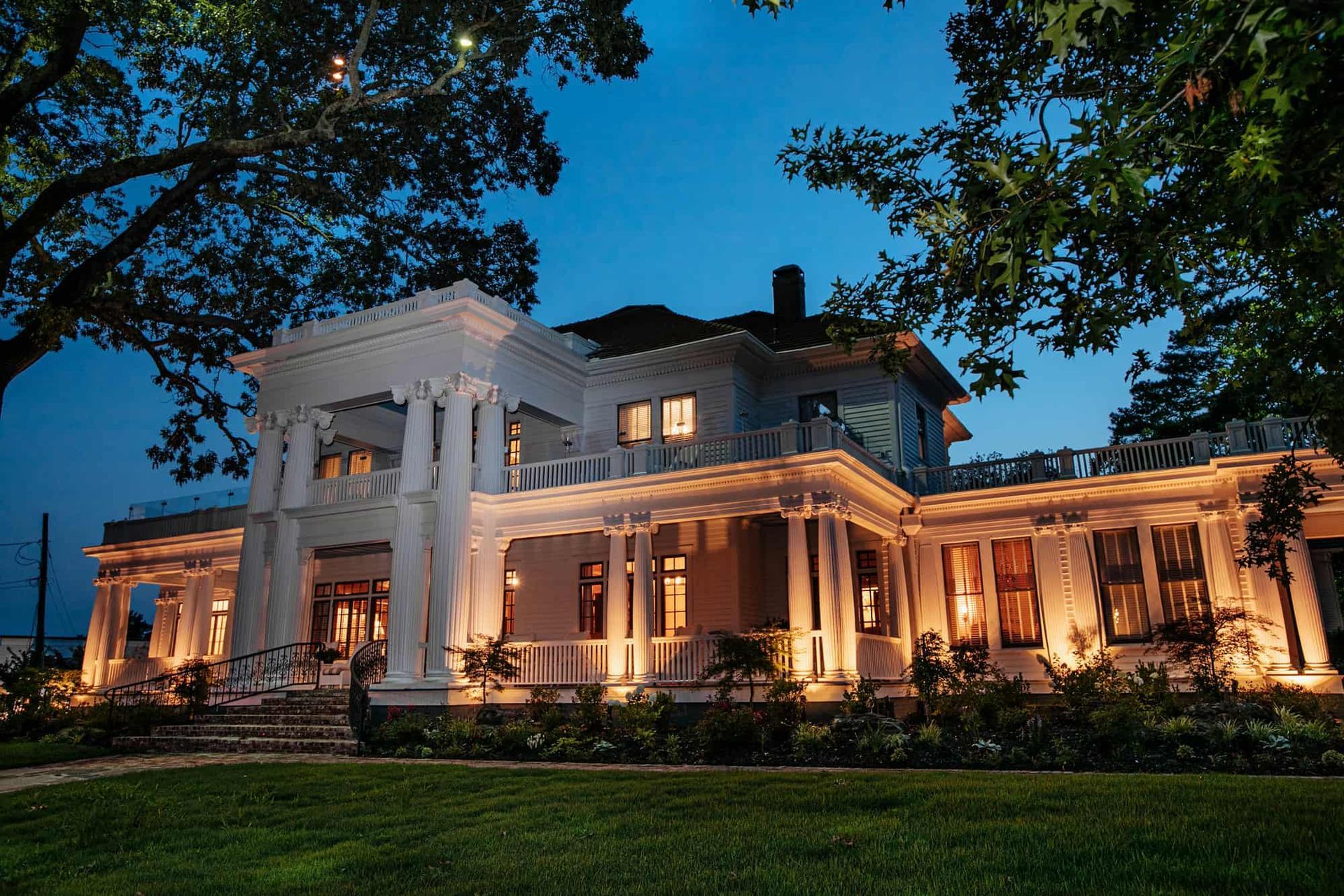 The Reserve Exterior at Night