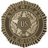 It is a badge for the american legion.