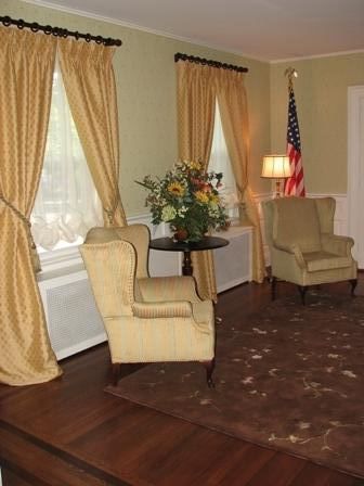 Several photos of interior view of Raymond Funeral Home Raymond Funeral Home In Historic Norwalk, John Lesko Owner