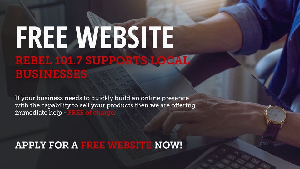 Rebel 101.7 free website promotion