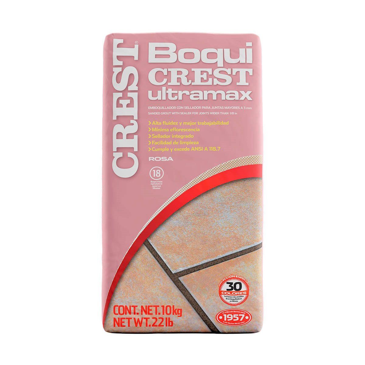 Boquicrest ultramax rosa 10 kg