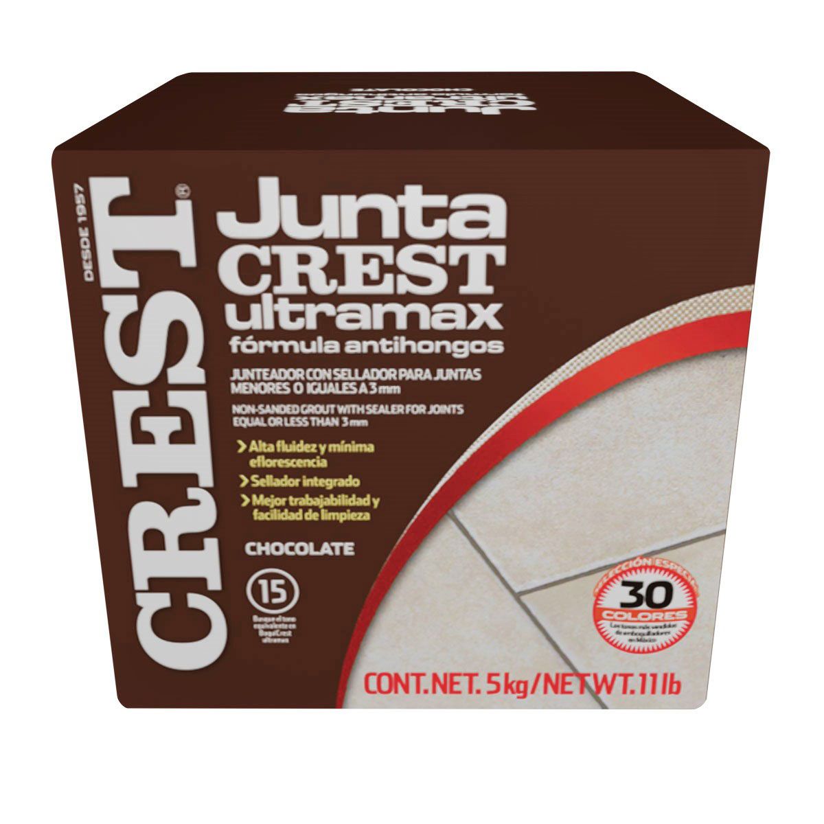 Juntacrest ultramax chocolate 5 kg