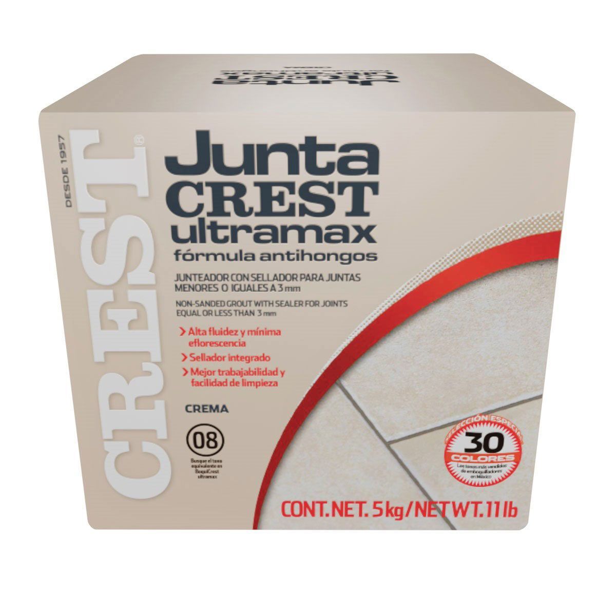 Juntacrest ultramax crema 5 kg