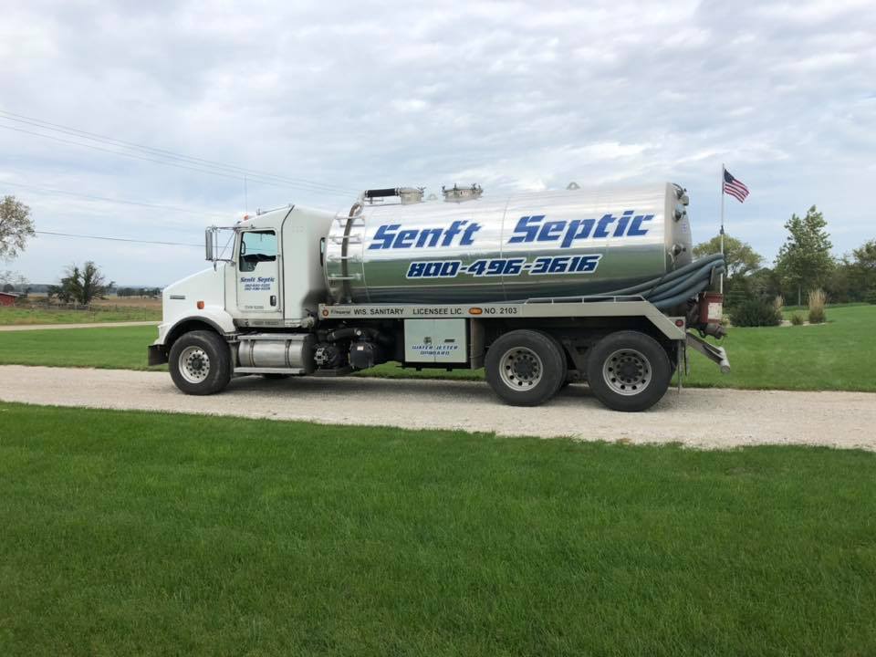 Company Truck – Milwaukee, WI – Senft Septic Pumping Service, LLC