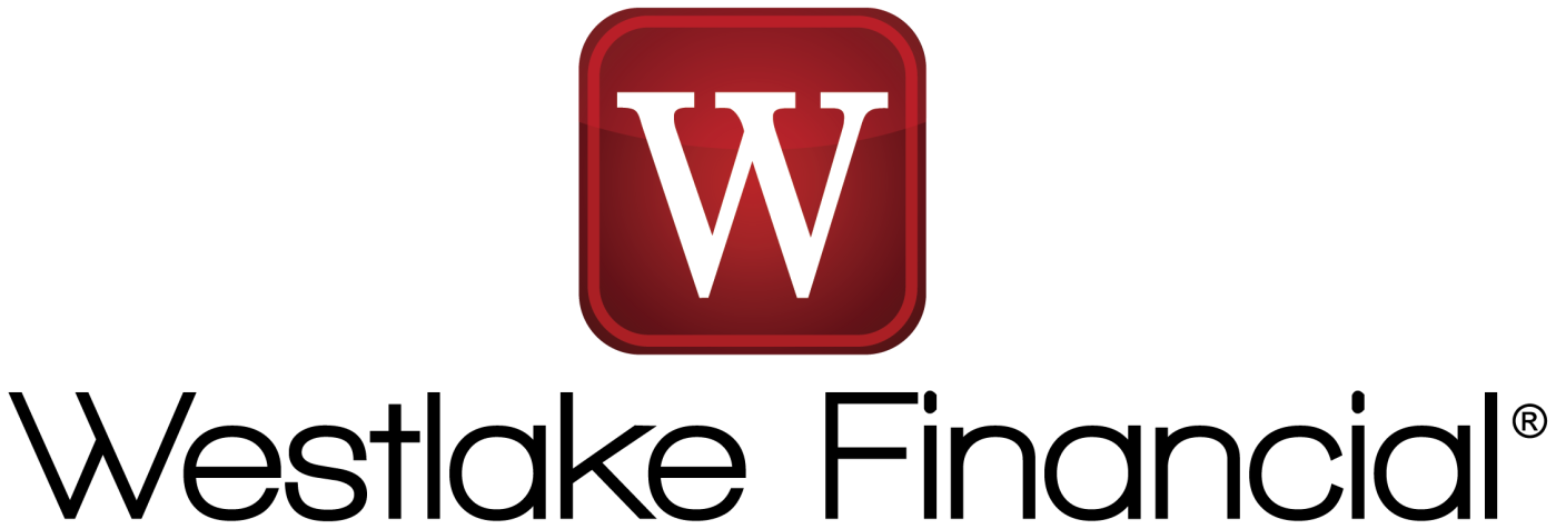 Westlake Financial logo: Red square with white 