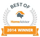 HomeAdvisor Best of 2014 Winner