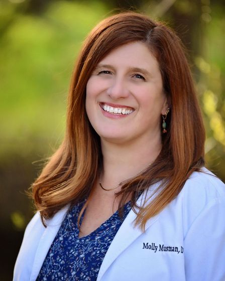 Dr. Molly Musman, owner and doctor at Gone West Mobile vet and mobile vet service provider.