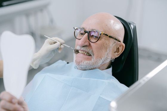 Seinors are at high risk for oral health problems