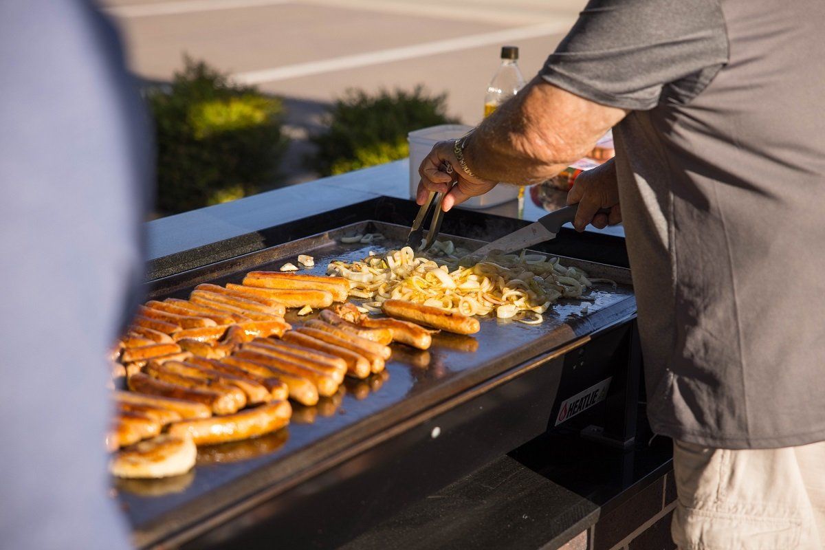 BBQ in the sun