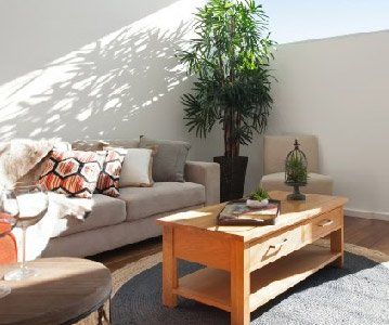 Sofa and coffee table