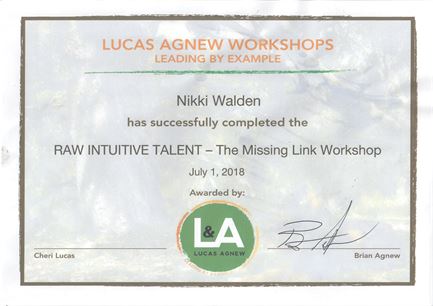 Lucas Agnew Missing Link Workshop