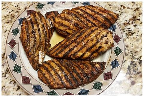 Healthy Grilled Chicken made with Geaux Creole