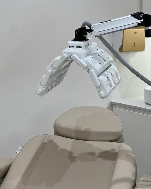 A Soft Chair With a Light on Top of It — Gorjess Aesthetics in Corrimal, NSW