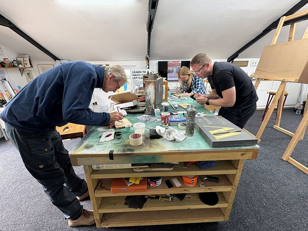 Sign painting lessons 3 - August 