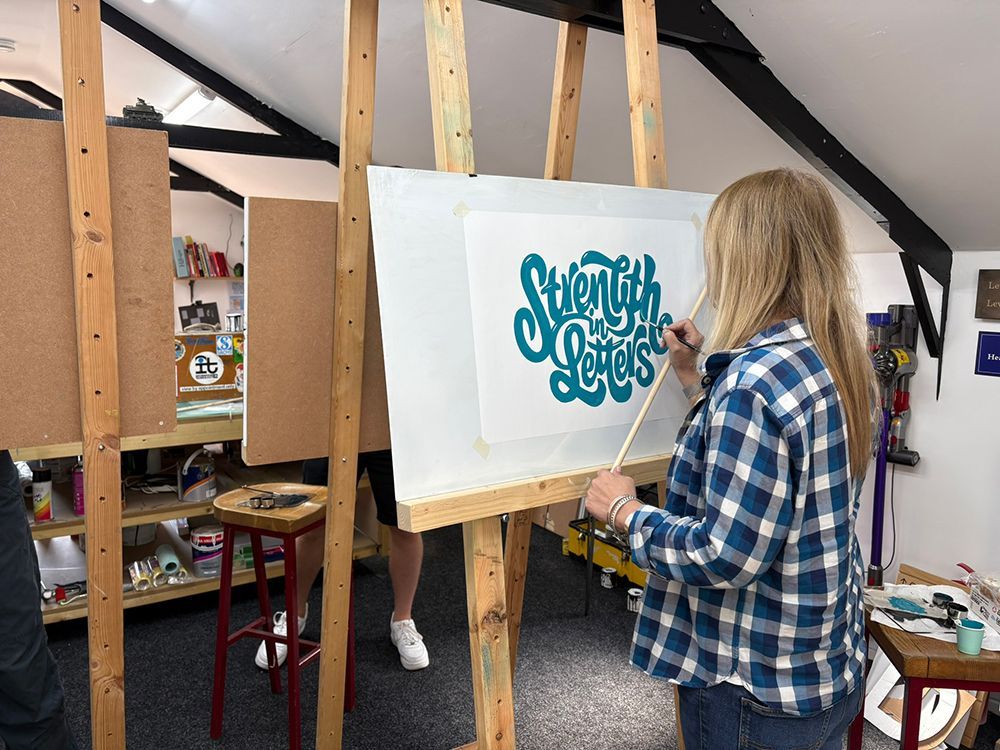 Sign painting lessons 5 - August 
