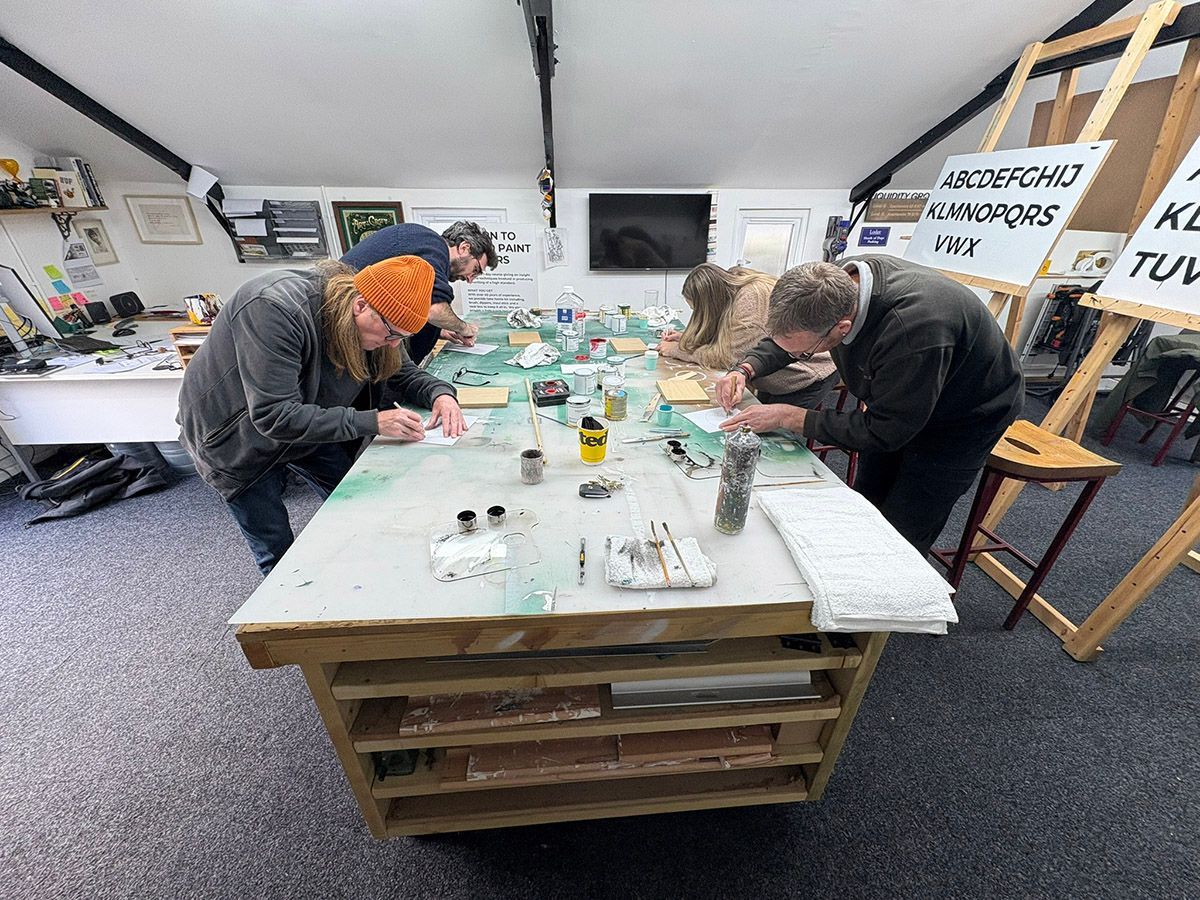 The Sign Painter course 3