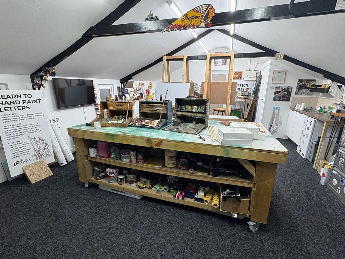 The Sign Painter studio 1