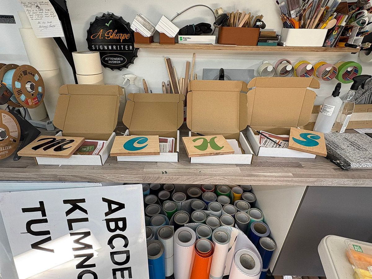 The Sign Painter studio 2