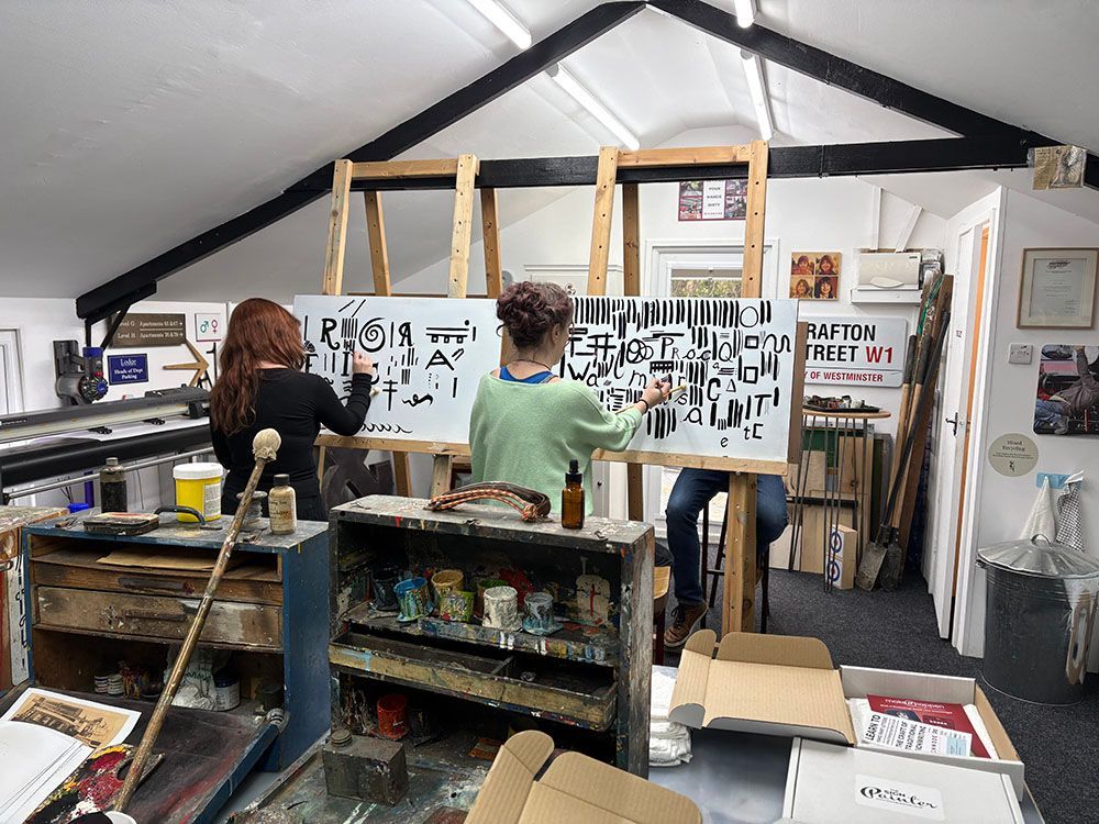 The Sign Painter training 2