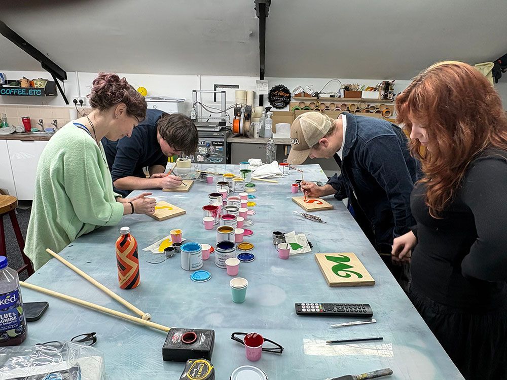 The Sign Painter training 3