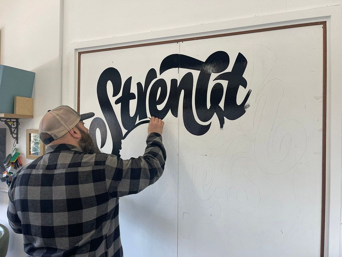 The Sign Painter – sign writing course 8