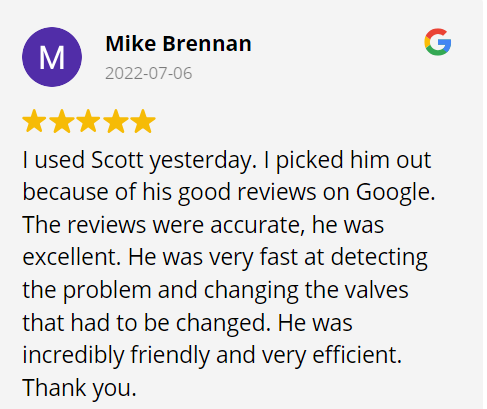 I used scott yesterday , i picked him out because of his good reviews on google.