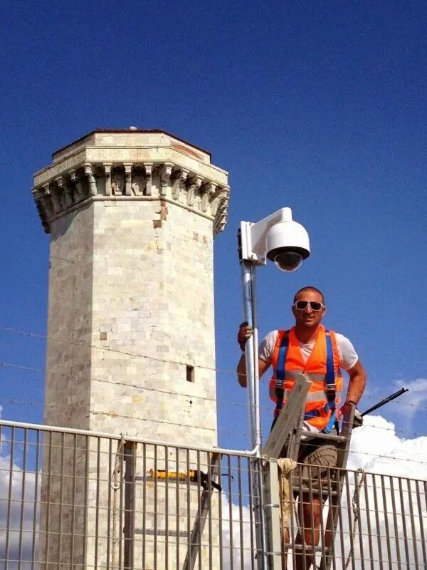 montaggio impianto di videosorveglianza