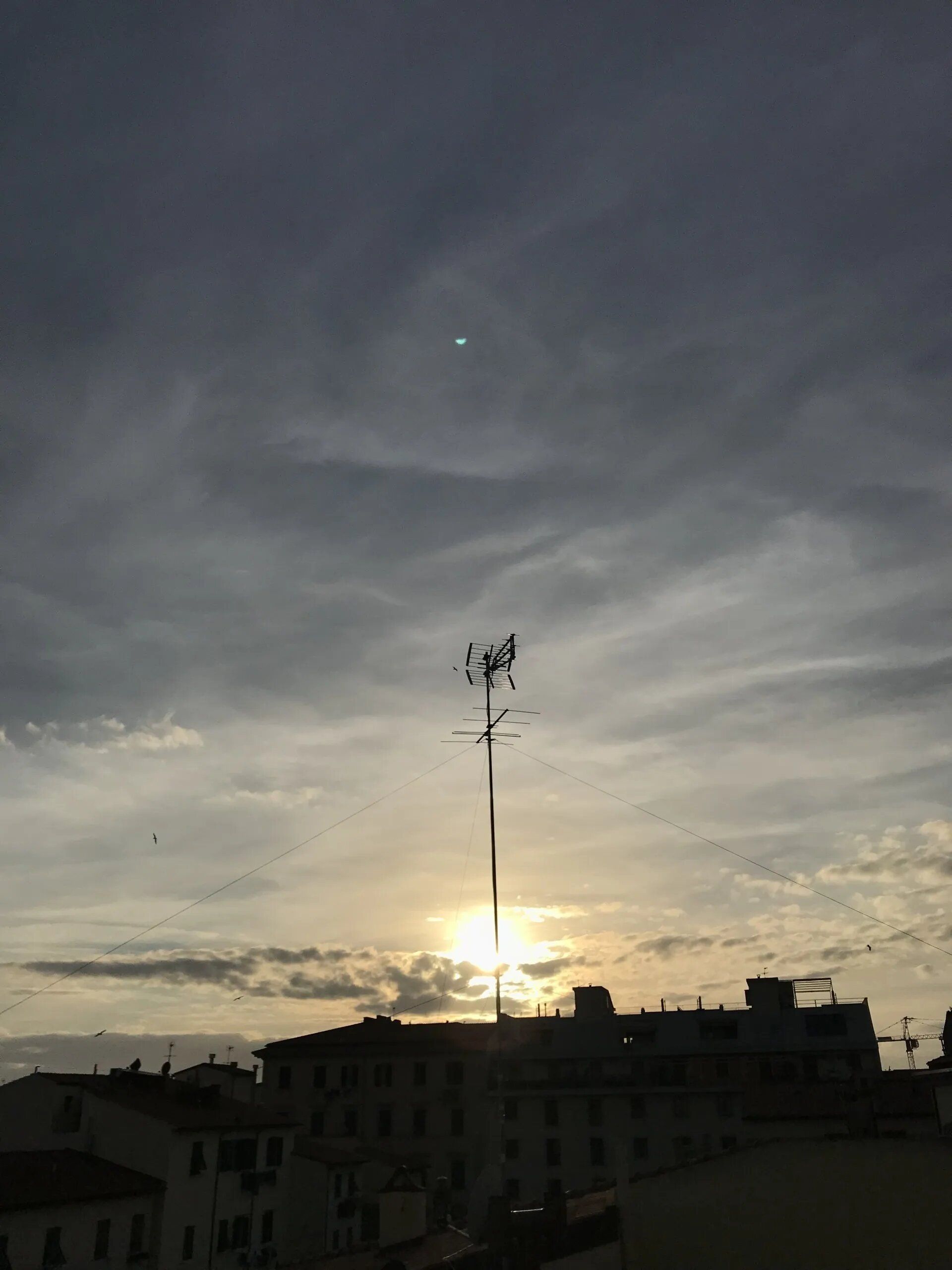 antenna TV di un condominio