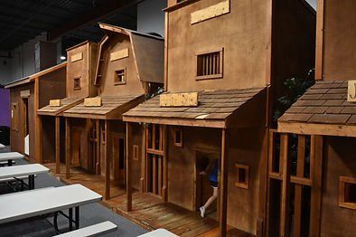 Fun Run Town Structures— Liberty, MO — Fun Run