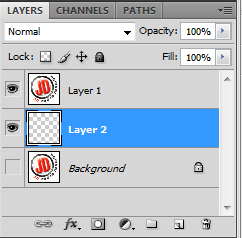 how to save a logo in photoshop with transparent background