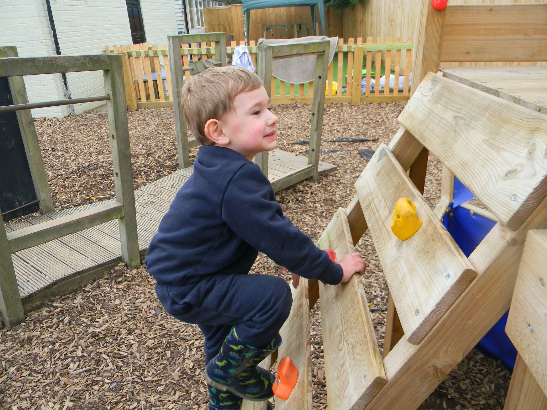 Visiting the ducks on a walk around Sleaford