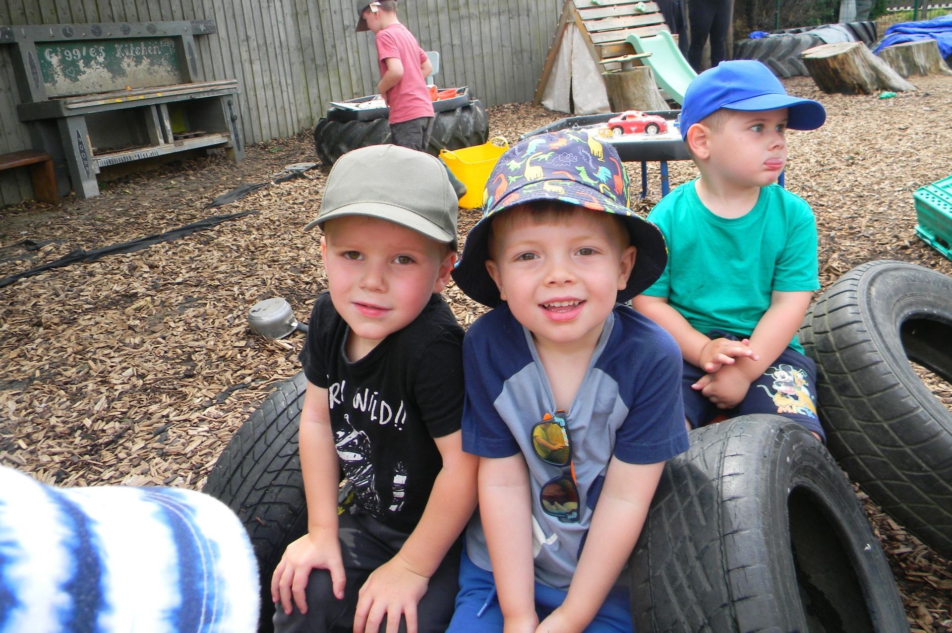 Visiting the ducks on a walk around Sleaford