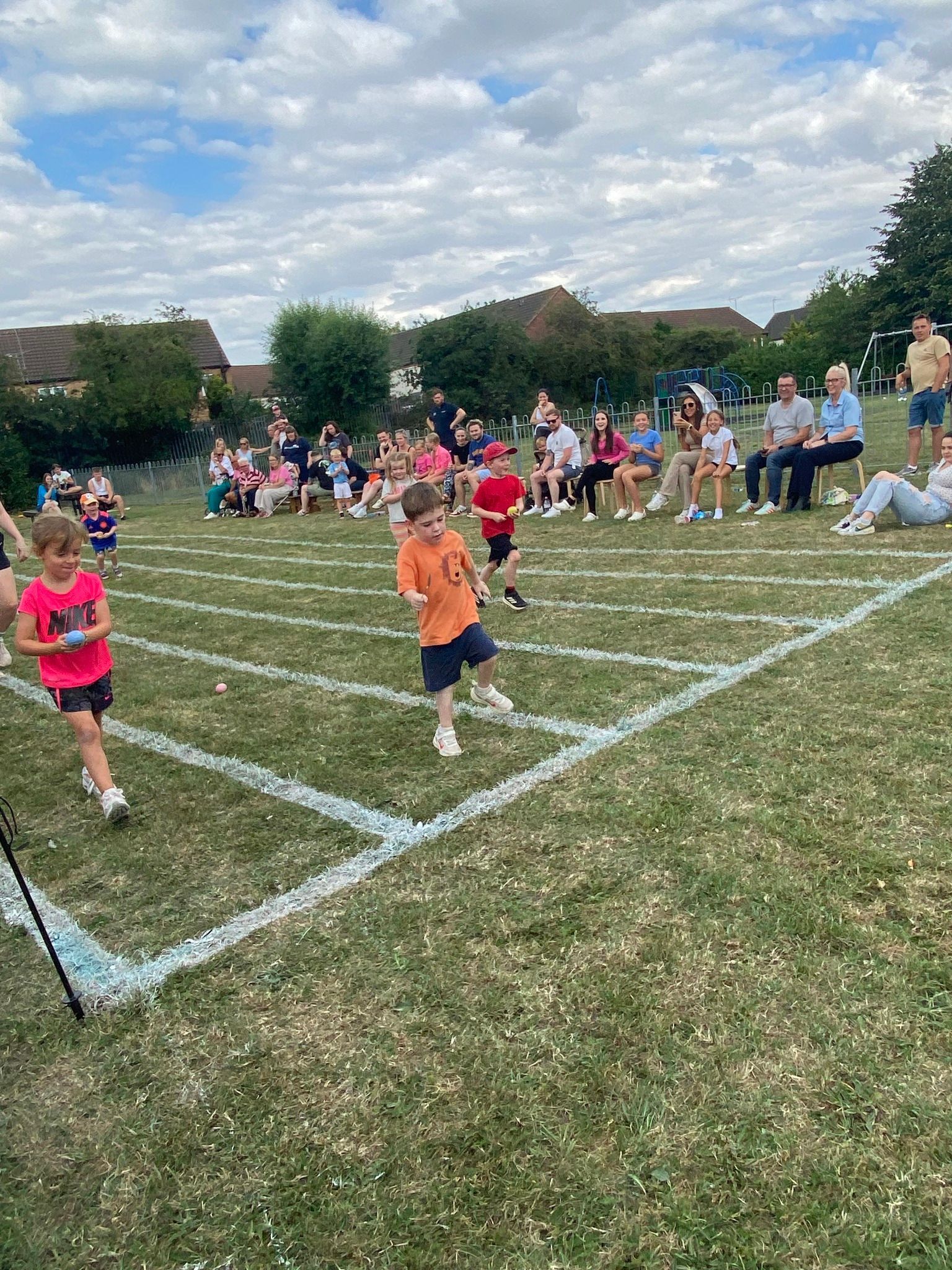 Visiting the ducks on a walk around Sleaford