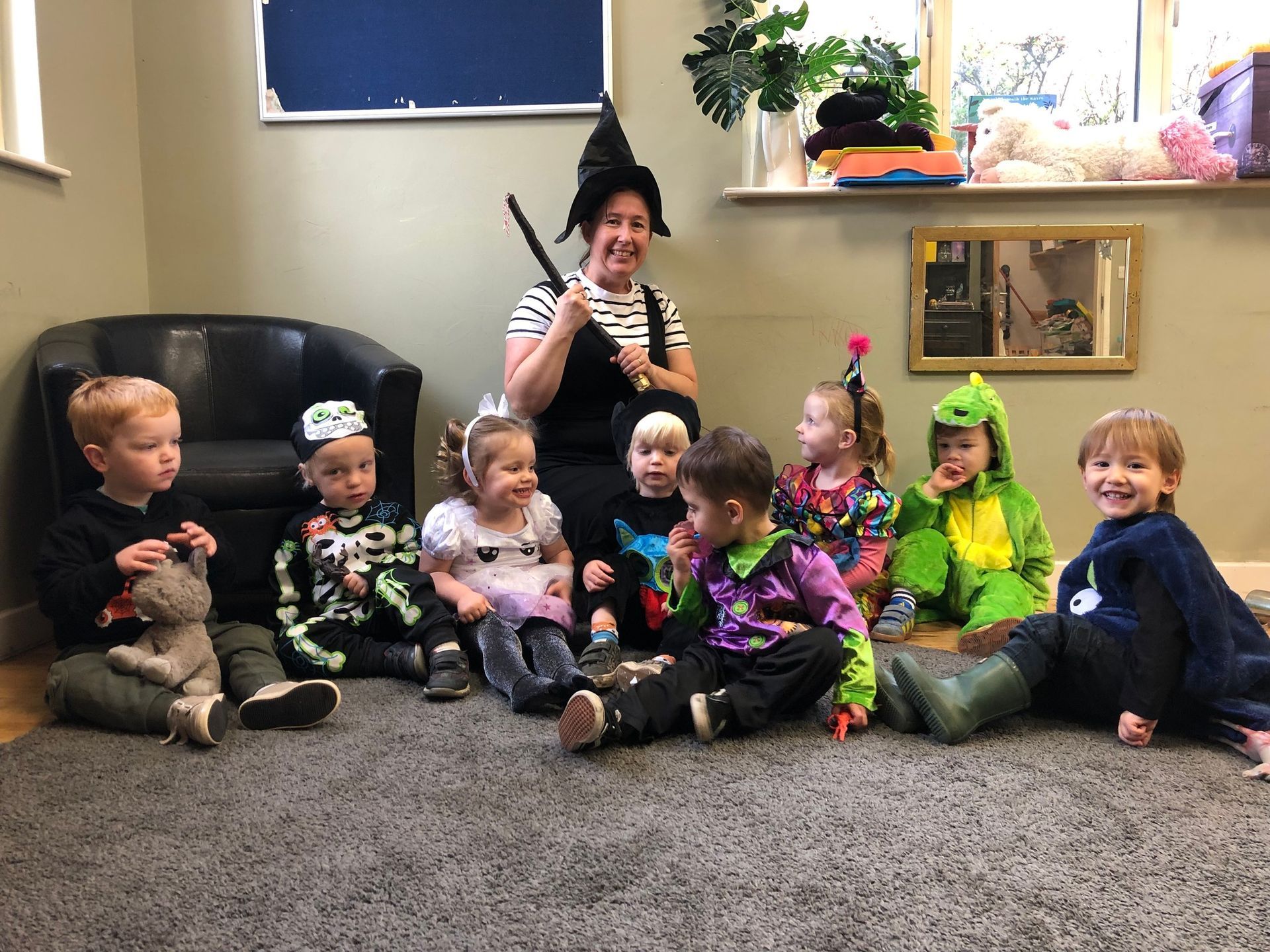 Visiting the ducks on a walk around Sleaford