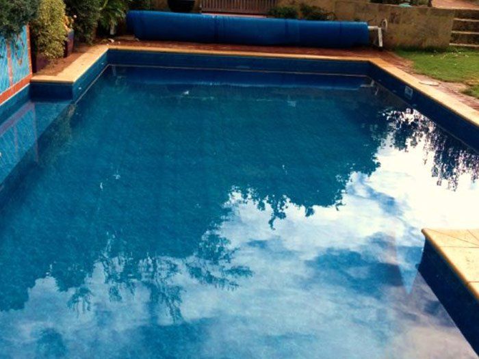 finished swimming pool