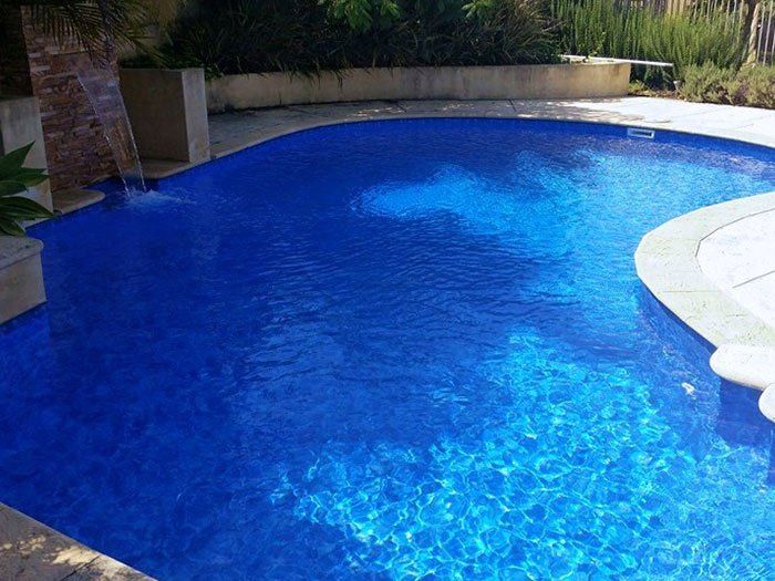 renovated swimming pool